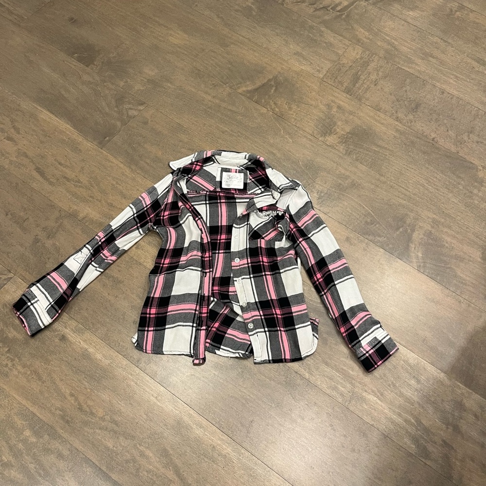 Justice youth flannel.
